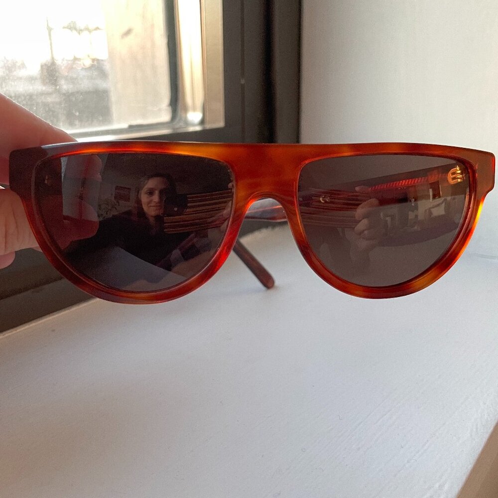 Retrosuperfuture Flat Top Futuristic Sunglasses - image 1